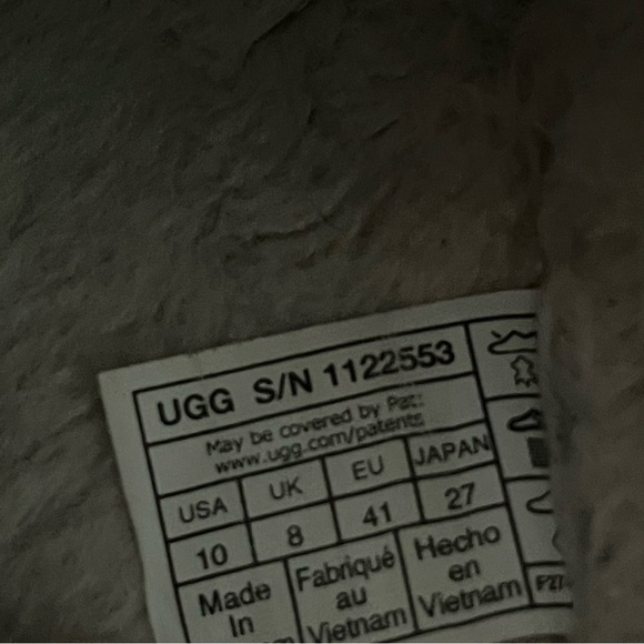 UGG Tazz II Slip Slip On Platform Comfort Women Size 10 - Picture 9 of 9